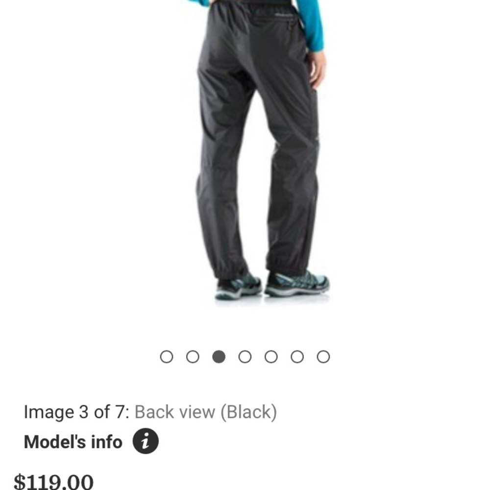 Outdoor Research Small Helium Pants Pewter Color